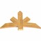 Ekena Millwork Alberta Rough Sawn Timber Gable Bracket, Western Red Cedar, 48"W x 30"H x 2"D x 6"F, 15/12 Pitch GBW048X30X0206ALB00RWR - alternate 5